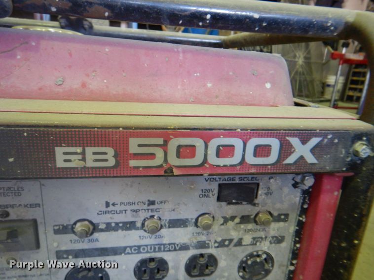 image for item KX9426 Honda EB5000X  generator