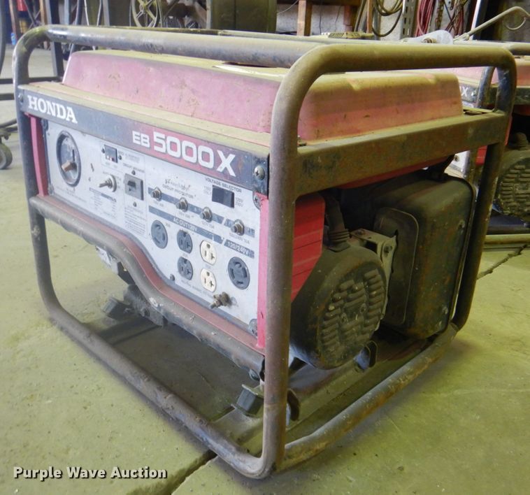 image for item KX9427 Honda EB5000X  generator