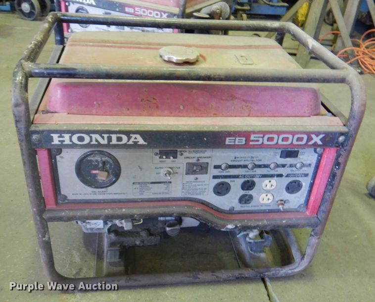 image for item KX9427 Honda EB5000X  generator