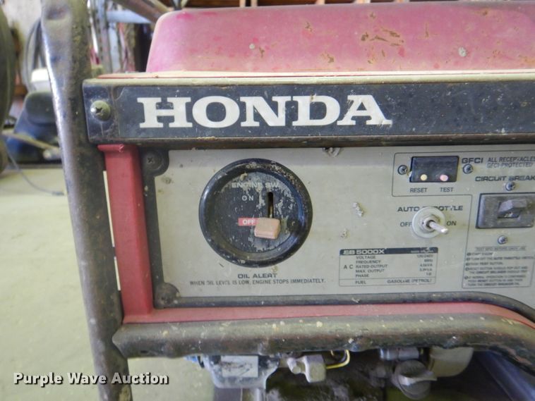 image for item KX9427 Honda EB5000X  generator