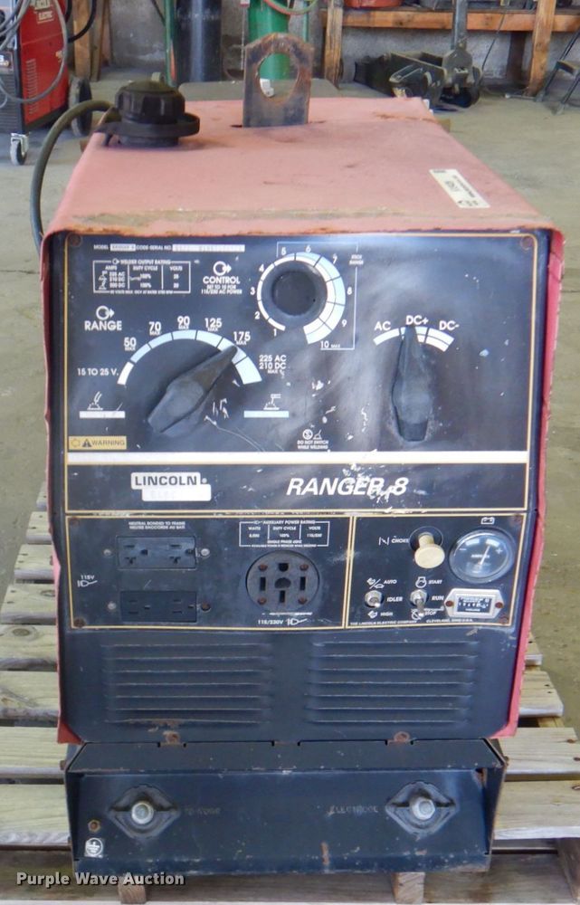 image for item KX9428 Lincoln Electric Ranger 8  welder/generator