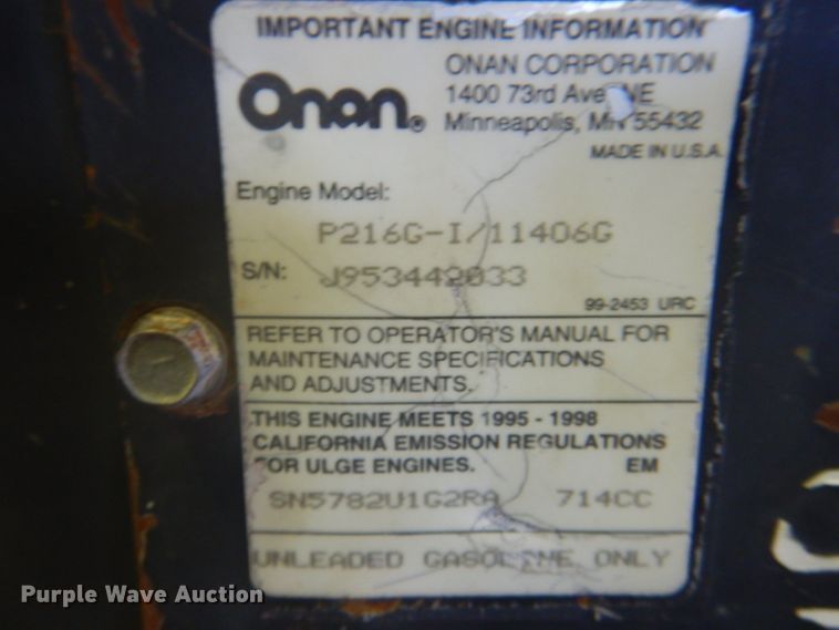 image for item KX9428 Lincoln Electric Ranger 8  welder/generator