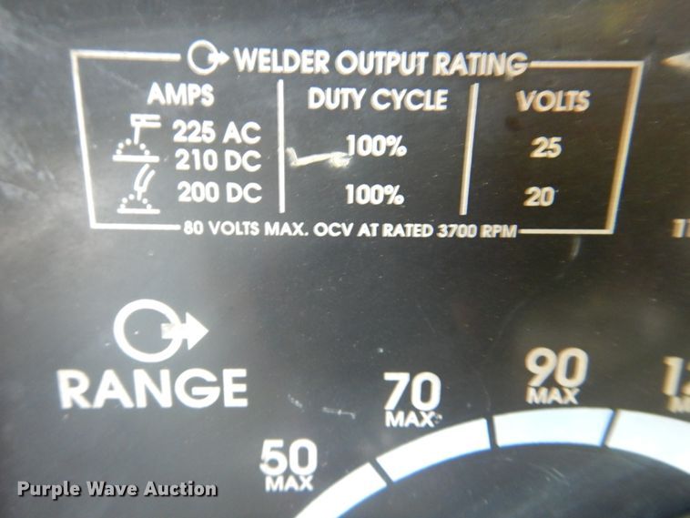 image for item KX9428 Lincoln Electric Ranger 8  welder/generator