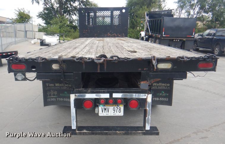 image for item KX9642 1985 Mack MR611S  flatbed truck