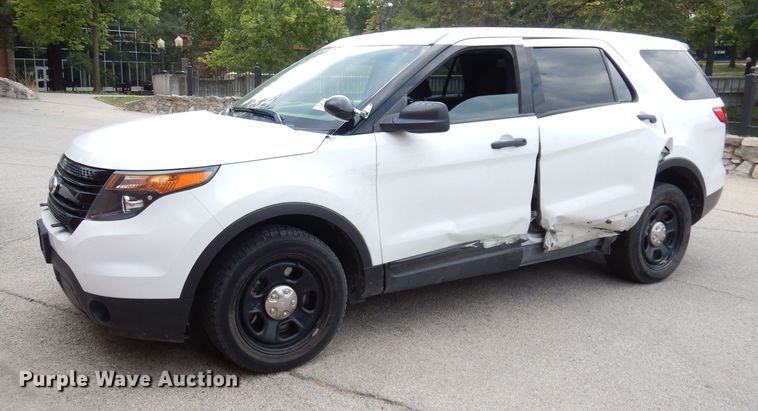 image for item DG0868 2015 Ford Explorer Police Interceptor  SUV