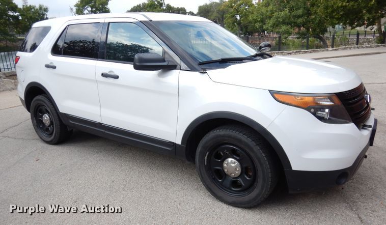 image for item DG0868 2015 Ford Explorer Police Interceptor  SUV