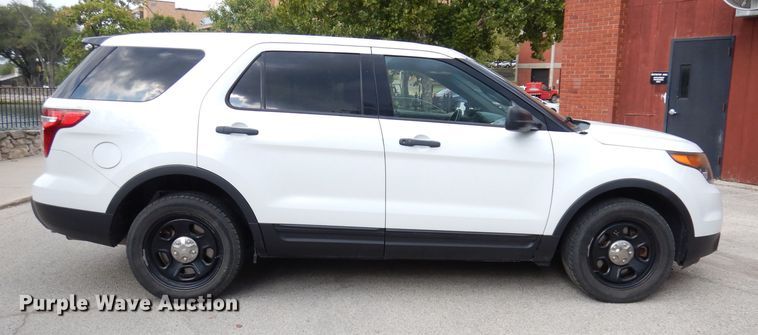 image for item DG0868 2015 Ford Explorer Police Interceptor  SUV
