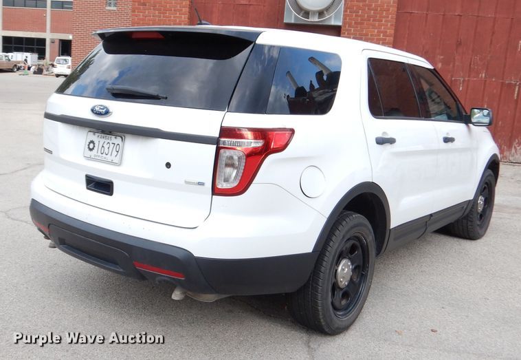 image for item DG0868 2015 Ford Explorer Police Interceptor  SUV