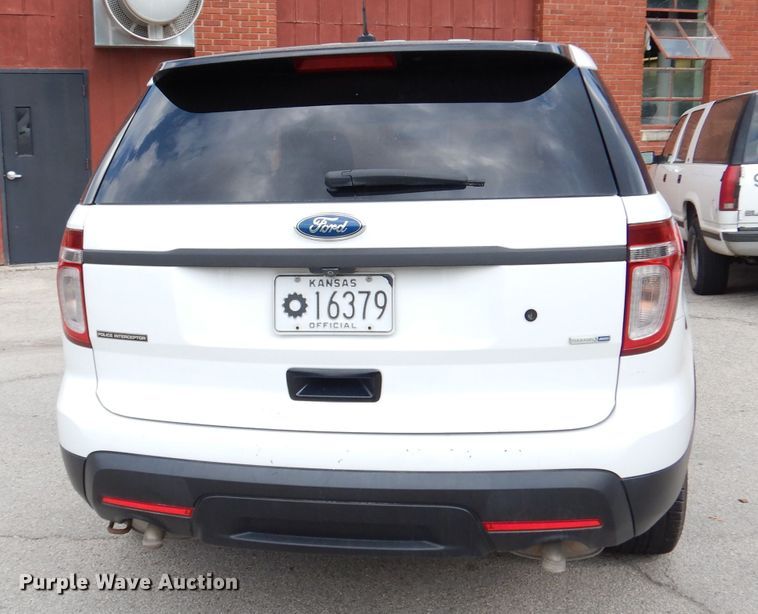 image for item DG0868 2015 Ford Explorer Police Interceptor  SUV
