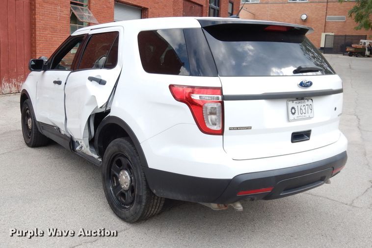 image for item DG0868 2015 Ford Explorer Police Interceptor  SUV