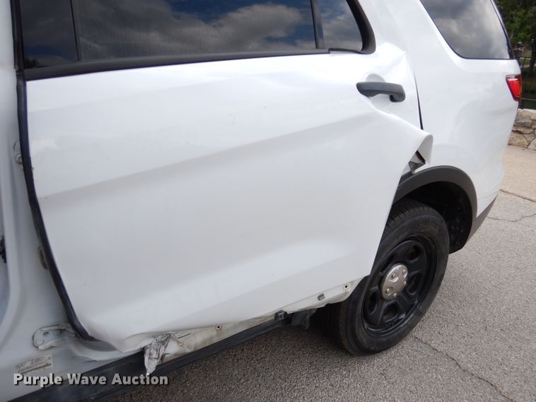 image for item DG0868 2015 Ford Explorer Police Interceptor  SUV