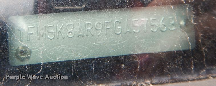 image for item DG0868 2015 Ford Explorer Police Interceptor  SUV