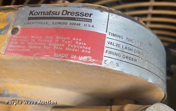 image for item DJ0553 1991 Dresser 850  motor grader