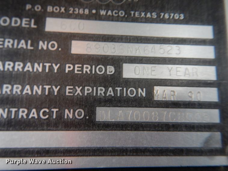 image for item DL0119 1988 International S1600  street sweeper truck