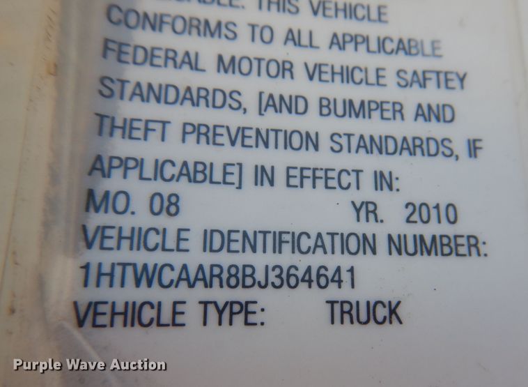 image for item DL3007 2011 International 7400  dump truck