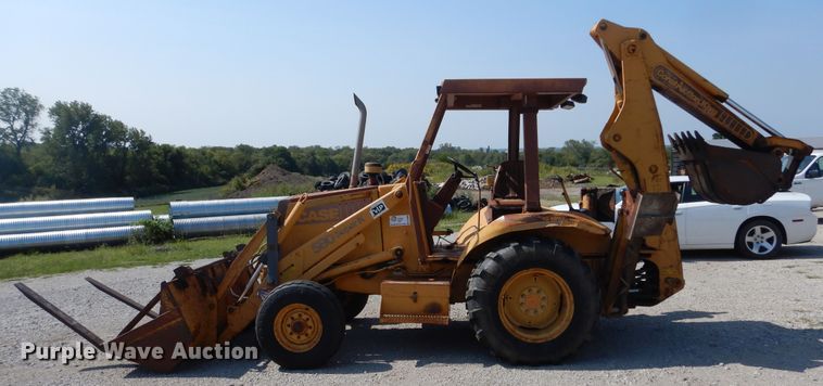 image for item DL6309 1992 Case 580 Super K  backhoe