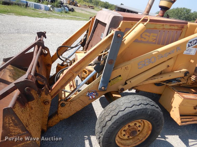 image for item DL6309 1992 Case 580 Super K  backhoe