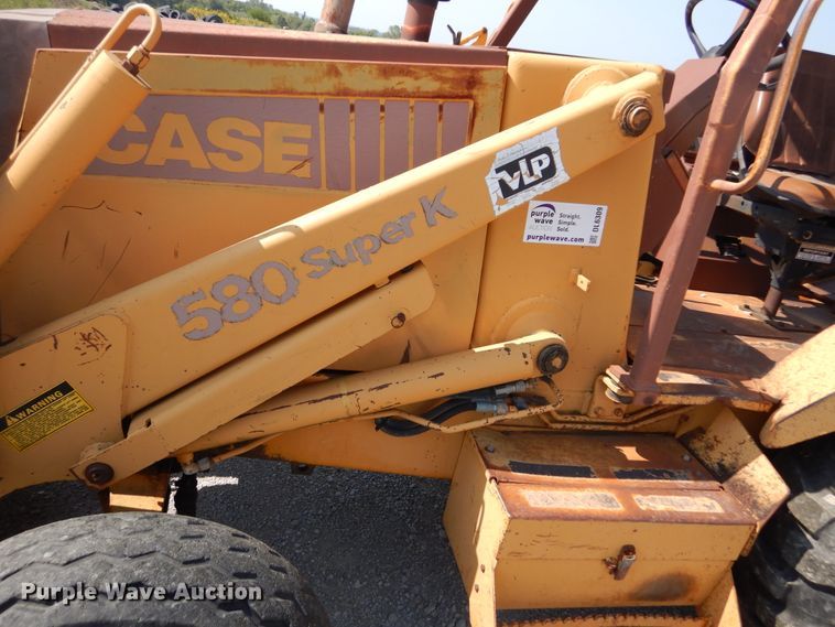 image for item DL6309 1992 Case 580 Super K  backhoe
