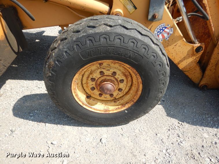 image for item DL6309 1992 Case 580 Super K  backhoe