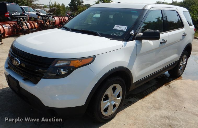 image for item DM1491 2014 Ford Explorer Police  SUV