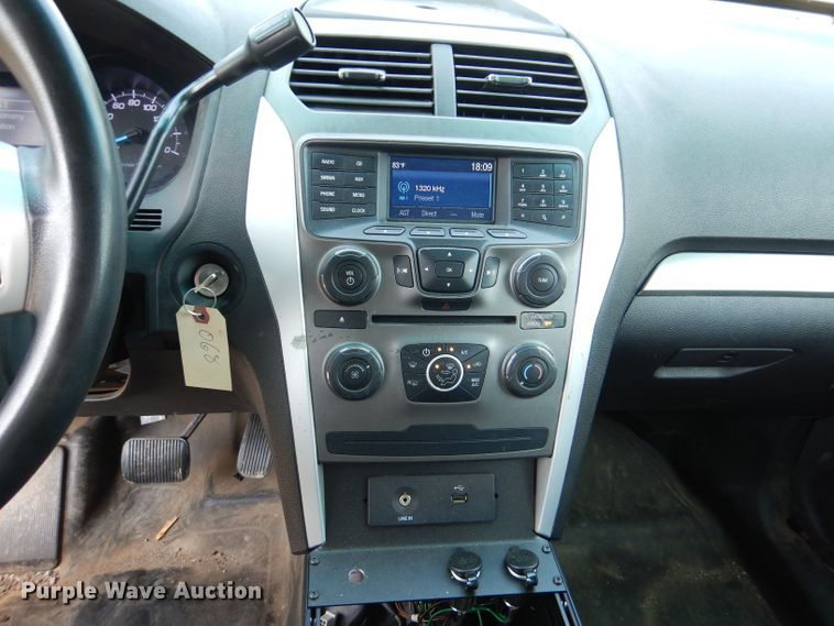 image for item DM1491 2014 Ford Explorer Police  SUV