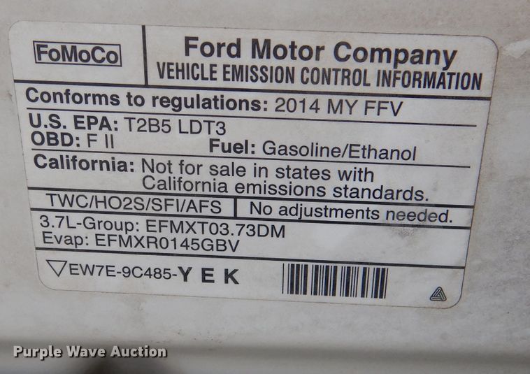 image for item DM1491 2014 Ford Explorer Police  SUV