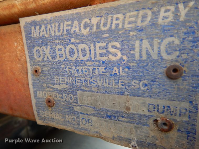 image for item DM5070 1993 Kenworth T600  dump truck