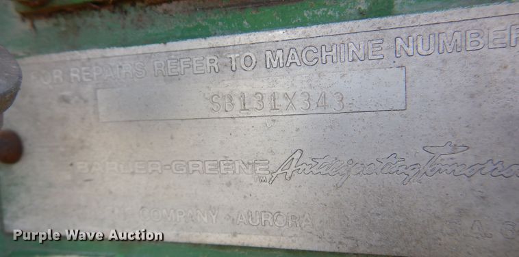 image for item DM5075 Barber Greene SB-131  paver