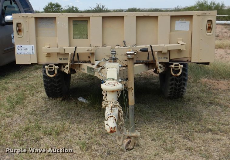 image for item DM6391 2007 US Army M1101  utility trailer