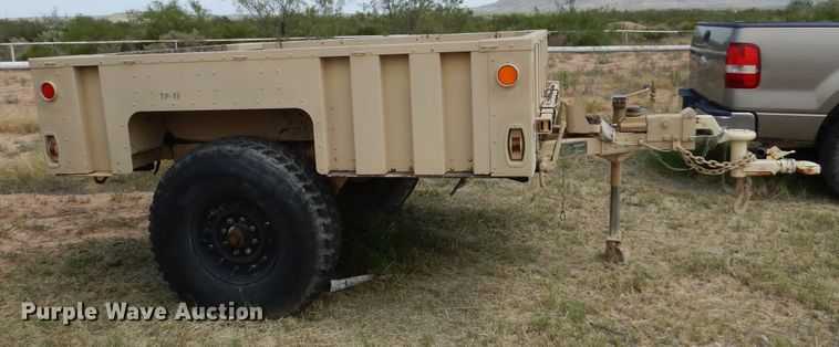 image for item DM6391 2007 US Army M1101  utility trailer