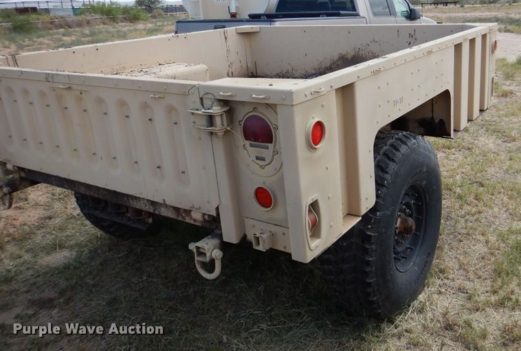 image for item DM6391 2007 US Army M1101  utility trailer