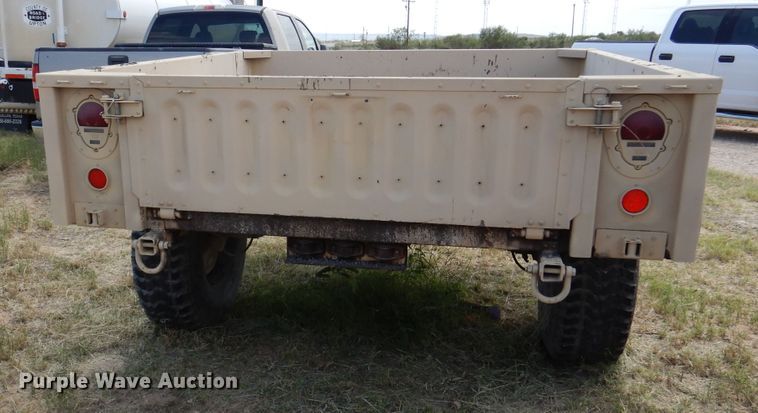 image for item DM6391 2007 US Army M1101  utility trailer