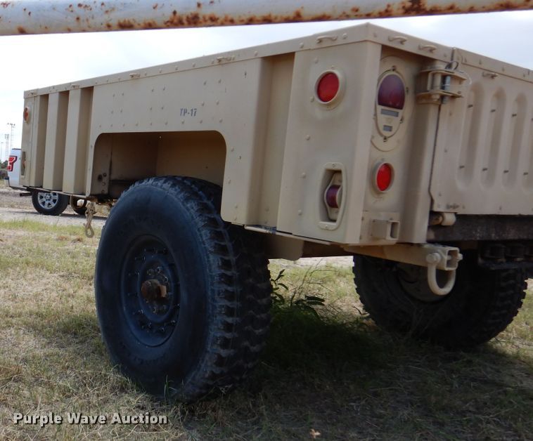 image for item DM6391 2007 US Army M1101  utility trailer