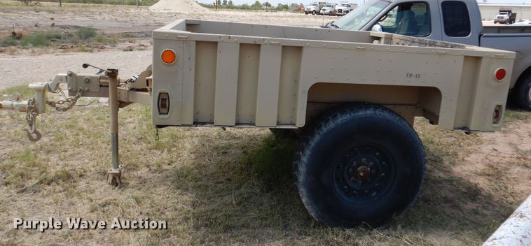 image for item DM6391 2007 US Army M1101  utility trailer