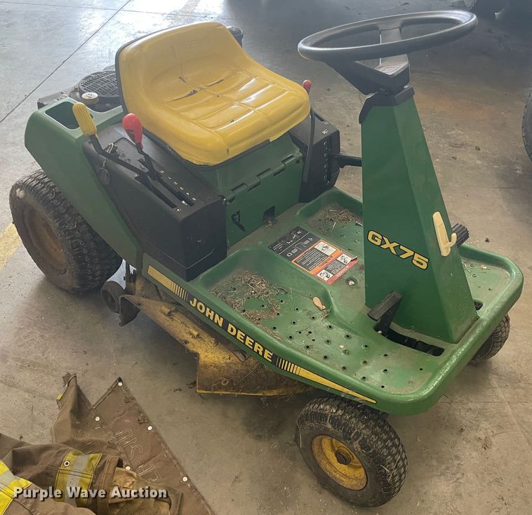 image for item GG9488 John Deere GX75  lawn mower