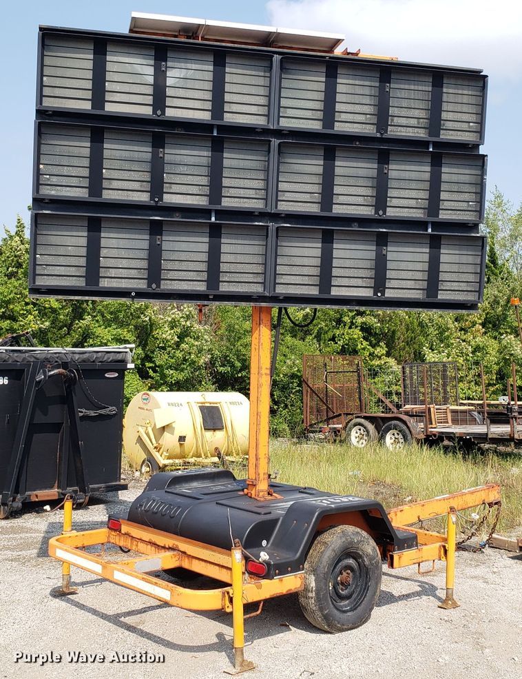 image for item IC9903 Addco  message board trailer