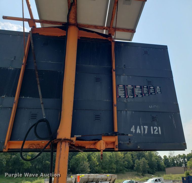 image for item IC9903 Addco  message board trailer