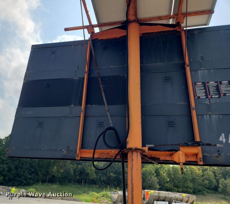 image for item IC9903 Addco  message board trailer