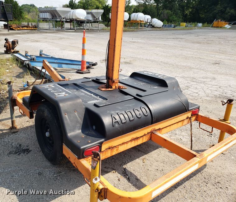 image for item IC9903 Addco  message board trailer