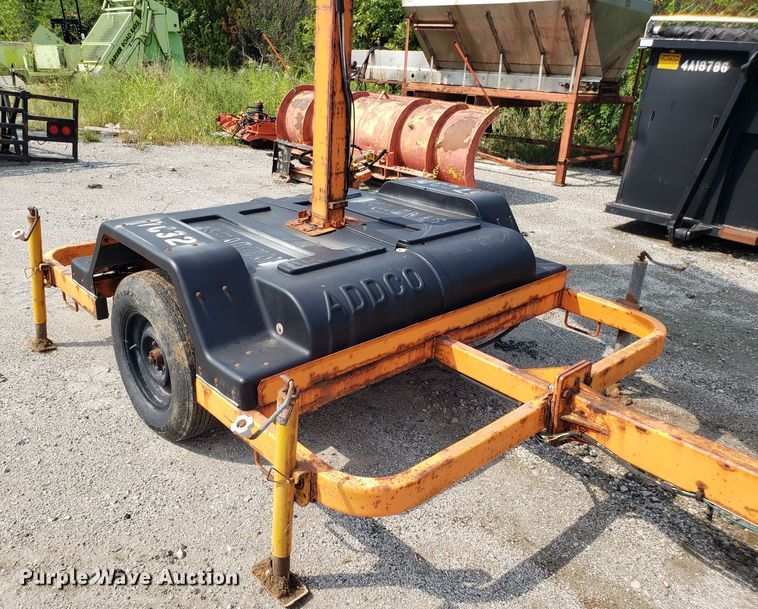 image for item IC9903 Addco  message board trailer
