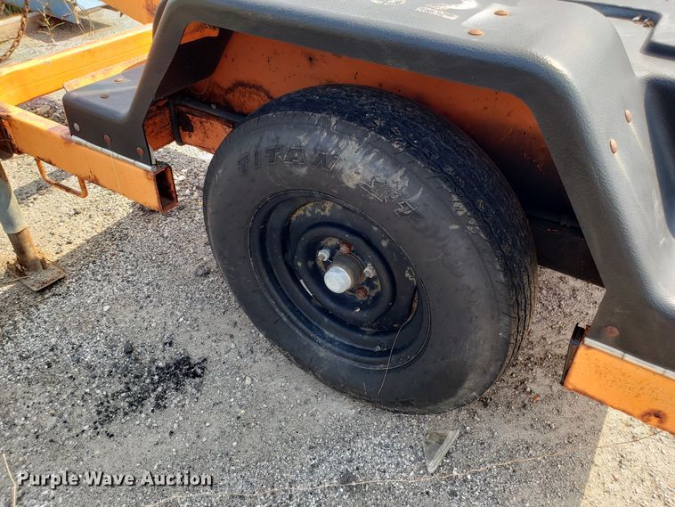 image for item IC9903 Addco  message board trailer