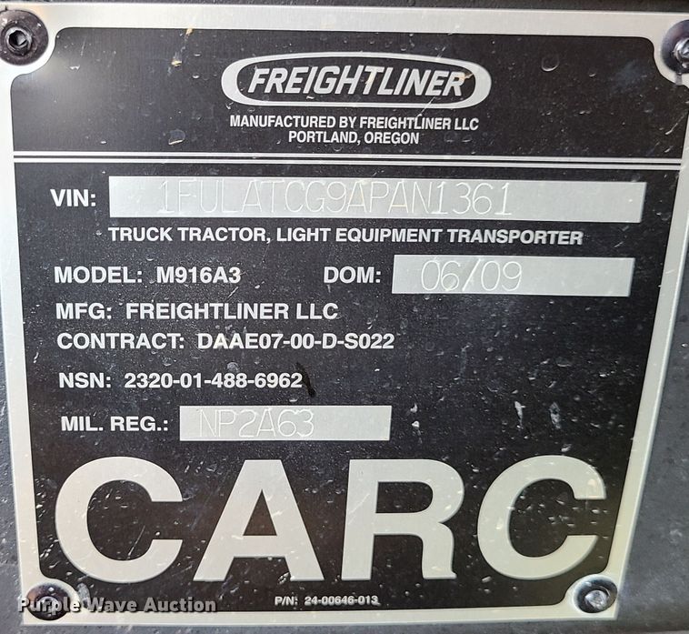 image for item IC9971 2010 Freightliner FLD120  water truck