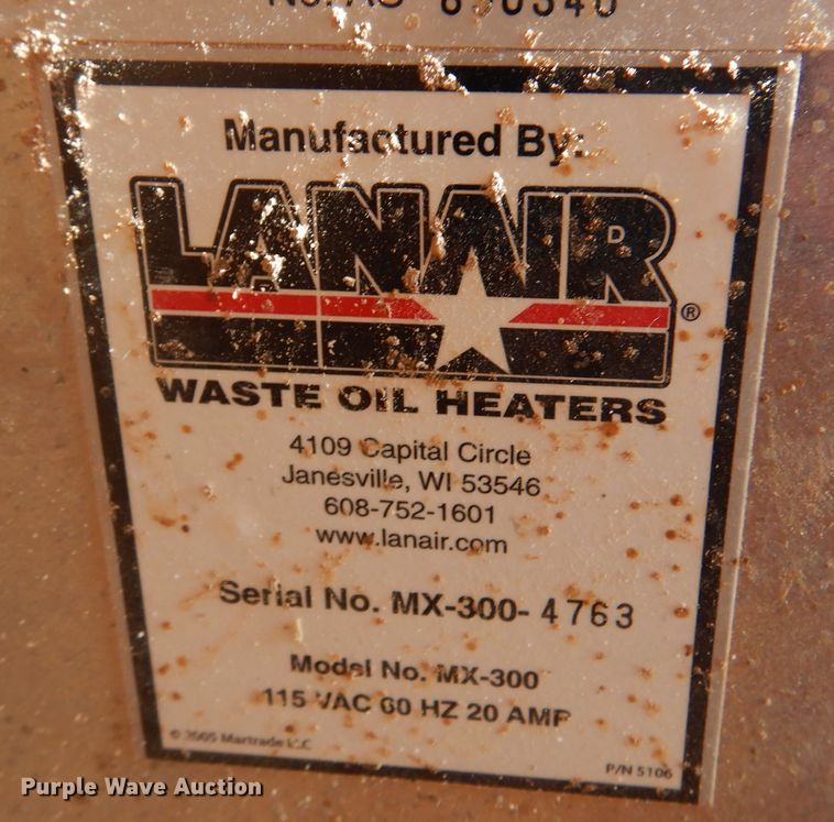 image for item IJ9464 (2) Lanair waste oil heaters