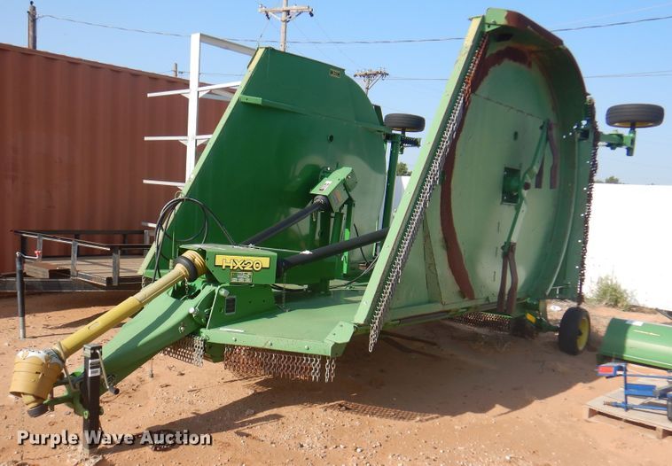 image for item IJ9469 John Deere HX20  batwing rotary mower