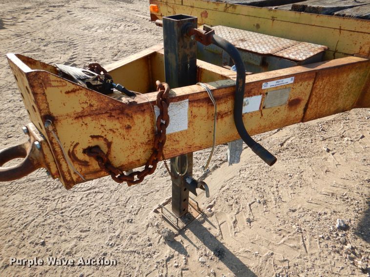 image for item IR9110 1992 Belshe T24  equipment trailer