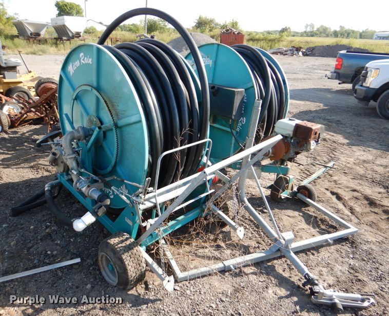 image for item IR9119 (2) Micro Rain MR58BP hose reels