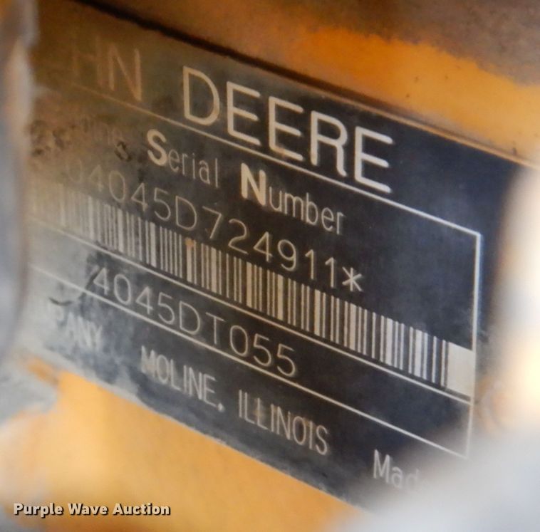 image for item IR9126 1997 John Deere 310E  backhoe