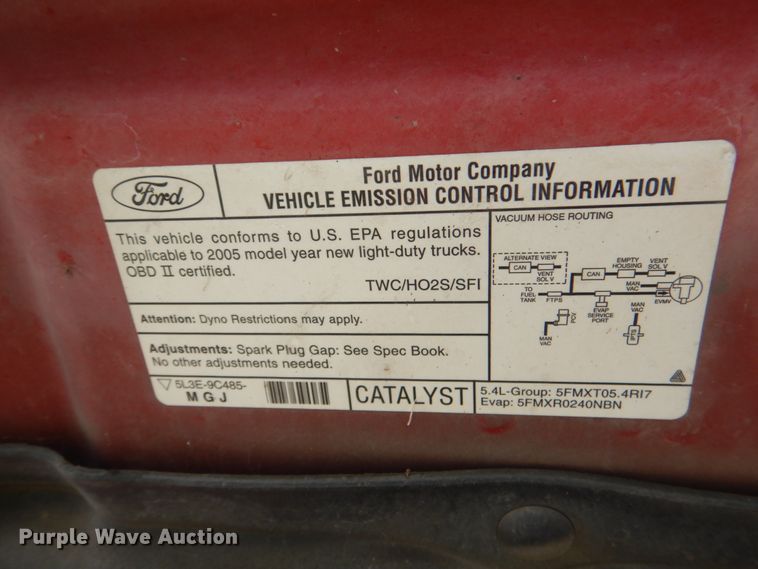 image for item IR9133 2005 Ford F150  SuperCrew pickup truck