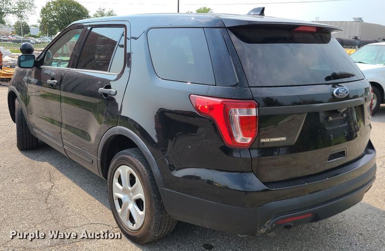image for item IU9261 2016 Ford Explorer Police Interceptor  SUV