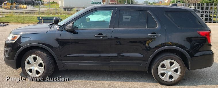 image for item IU9261 2016 Ford Explorer Police Interceptor  SUV